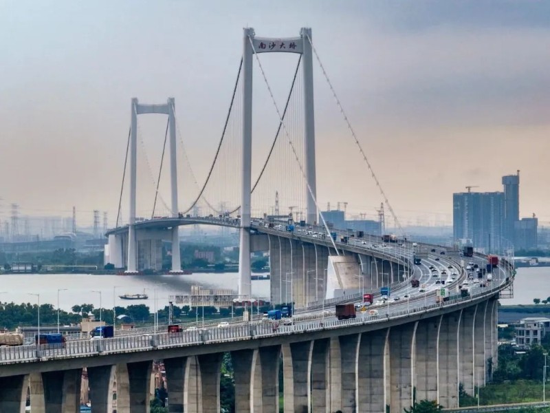 南沙大桥。图源：广东交通集团